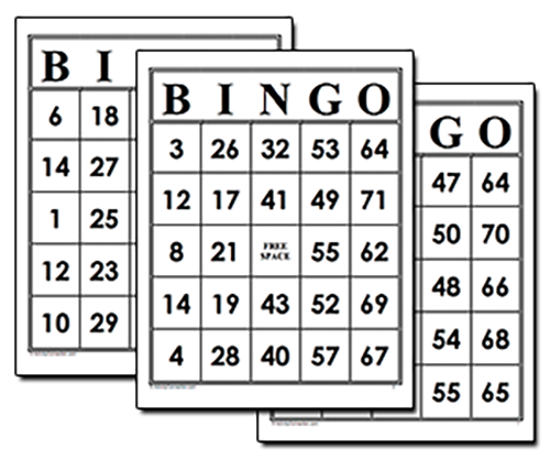 fdsf Bingo Cards to Download, Print and Customize!